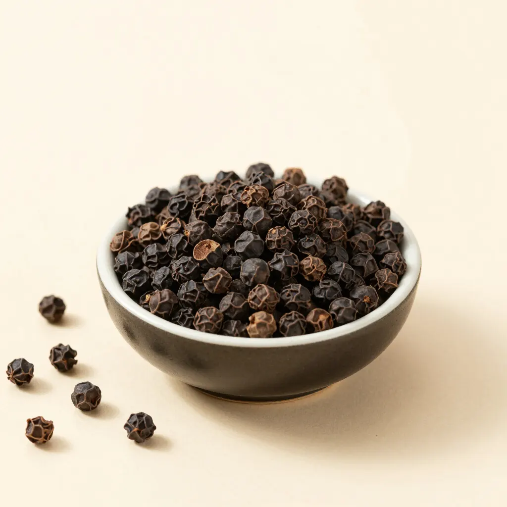 Black Pepper (Kali Mirch) — Export Quality from India